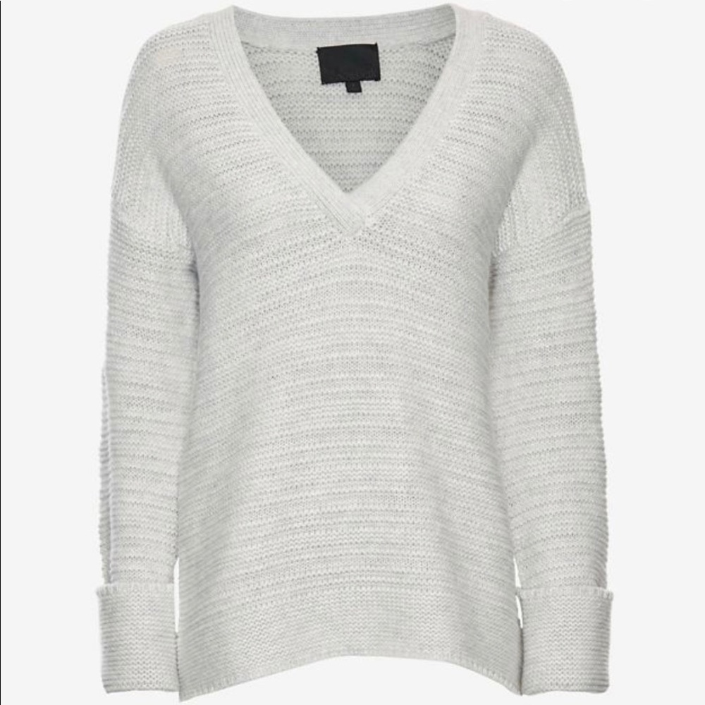 SOLD ‼️Intermix Textured Wool Knit Sweater NWOT Small